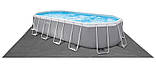 Intex 26796 басейн каркасний 503 x 274 x 122 см, фільтр 5 678 л/год, сходи, тент, підстилка, фото 3