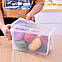 Прозорий контейнер для зберігання продуктів в холодильник, фото 4