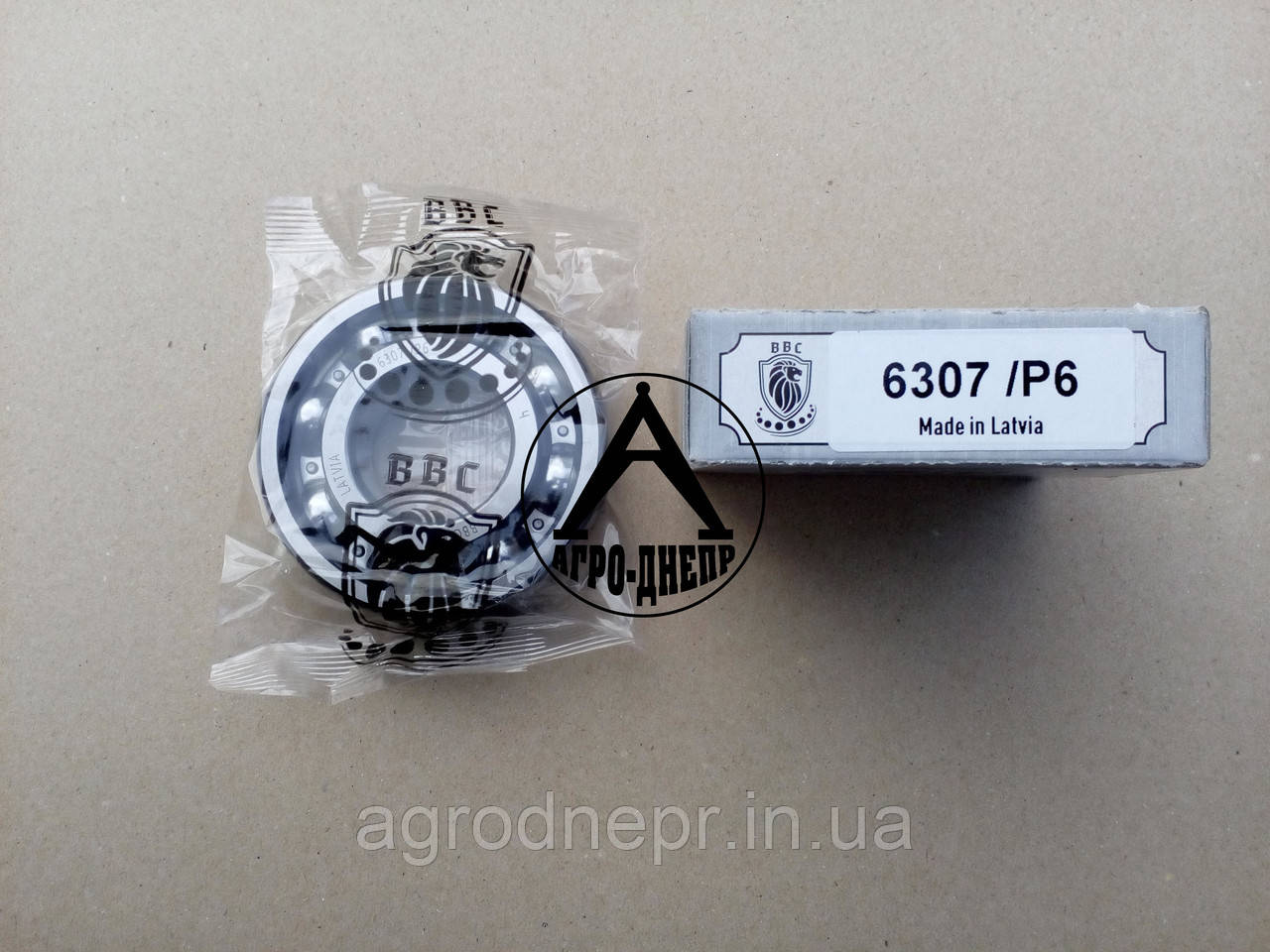 Підшипник 6307/Р6 (6-307) BBC-R Латвія
