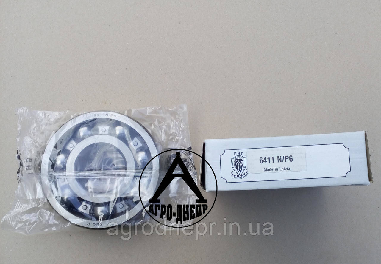 Підшипник 6411 N/P6(6-50411) BBC-R Латвія