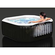 Надувний басейн СПА PureSpa Jet and Bubble Massage Intex 28454 (4-х місць: 3 г/год — 1 741 л/год, гідро), фото 5