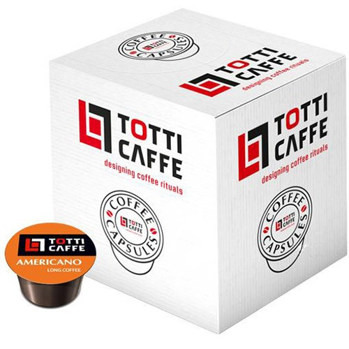 Кава в капсулах Totti Caffe Americano 100 шт Lavazza BLUE Тотті Лавацца Блю Американо