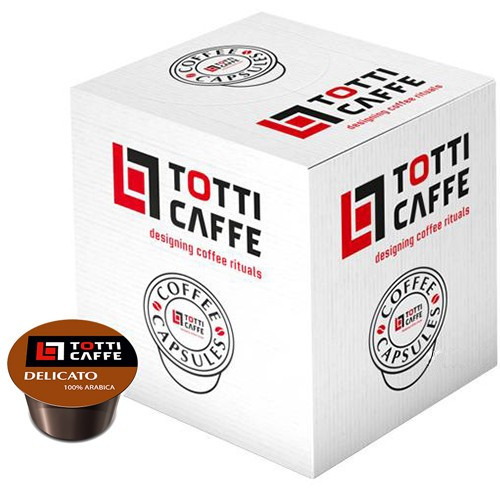 Кава в капсулах Totti Caffe Delicato 100 шт Lavazza BLUE Тотті Лавацца Блю Делікато