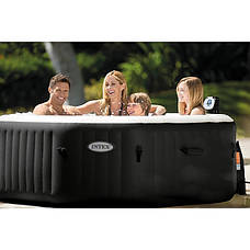 Надувний басейн PureSpa Jet and Bubble Massage Intex 28454 (4-х місць: 3 р/год - 1 741 л/год, гідро), фото 6