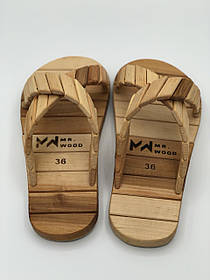 Дерев'яні капці для саун