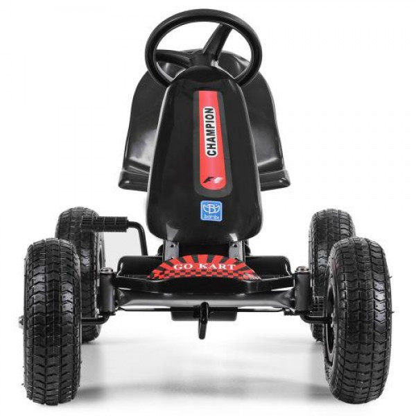 Купить Детский педальный карт Bambi на резиновых колесах черный ...