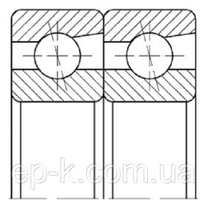 Підшипник 6-436206 E (7206 СD/P6DT), фото 1