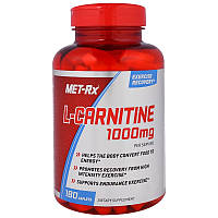 MET-Rx, Карнитин, L-Carnitine, 1000 мг, 180 таблеток