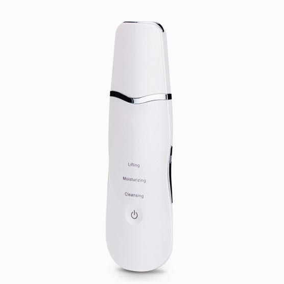 Уцінка! Ультразвуковий Скрабер для чищення і фонофорезу Black Owl білий, фото 1