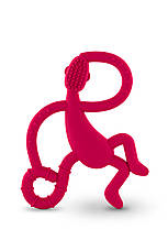 Іграшка-прорізувач Matchstick Monkey Танцююча Мавпочка червона 14 см, фото 2