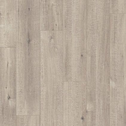 Ламінат Quick Step Impressive Ultra Дуб пилений сірий IMU1858 водостійкий у ванну кухню спальню 33 клас 12мм з фаскою, фото 1