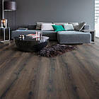 Ламінат Quick Step Majestic Дуб пустельний темно-коричневий MJ3553 водостійкий 32 клас 9,5 мм широка дошка, фото 3