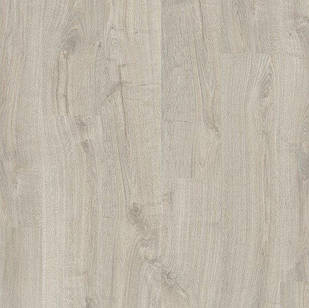 Вологостійкий ламінат Quick Step ELIGNA Дуб ньюкасл сірий EL3580 32 клас, 8мм вузька дошка