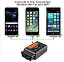 Автосканер NEXPEAK NX103/ELM327/V1.5 Full/OBD2/WIFI/iPhone IOS, фото 8