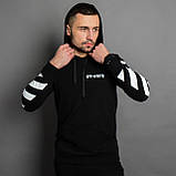 Худі Off White , чорна, фото 7