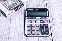 Калькулятор EATES BM-007,12 розрядний, 2 різновиди живлення, калькулятори електронні 