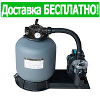 Фільтраційна установка для басейну Emaux FSP400-SS033 (6,48 м3/год, 0,43 кВт, 35 кг піску)