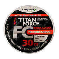 Флюорокарбон Kalipso Titan Force FC Leader 30м 0.14мм 1.8кг