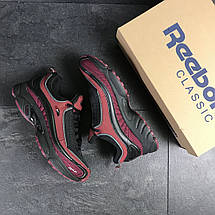 Кросівки чоловічі Reebok Daytona DMX,бордові 44,46 р, фото 2