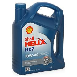 Моторное масло Shell Helix HX7 10W40 4л - фото 1 - id-p84439910
