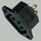 Гніздо мережеве 3pin, монтажне