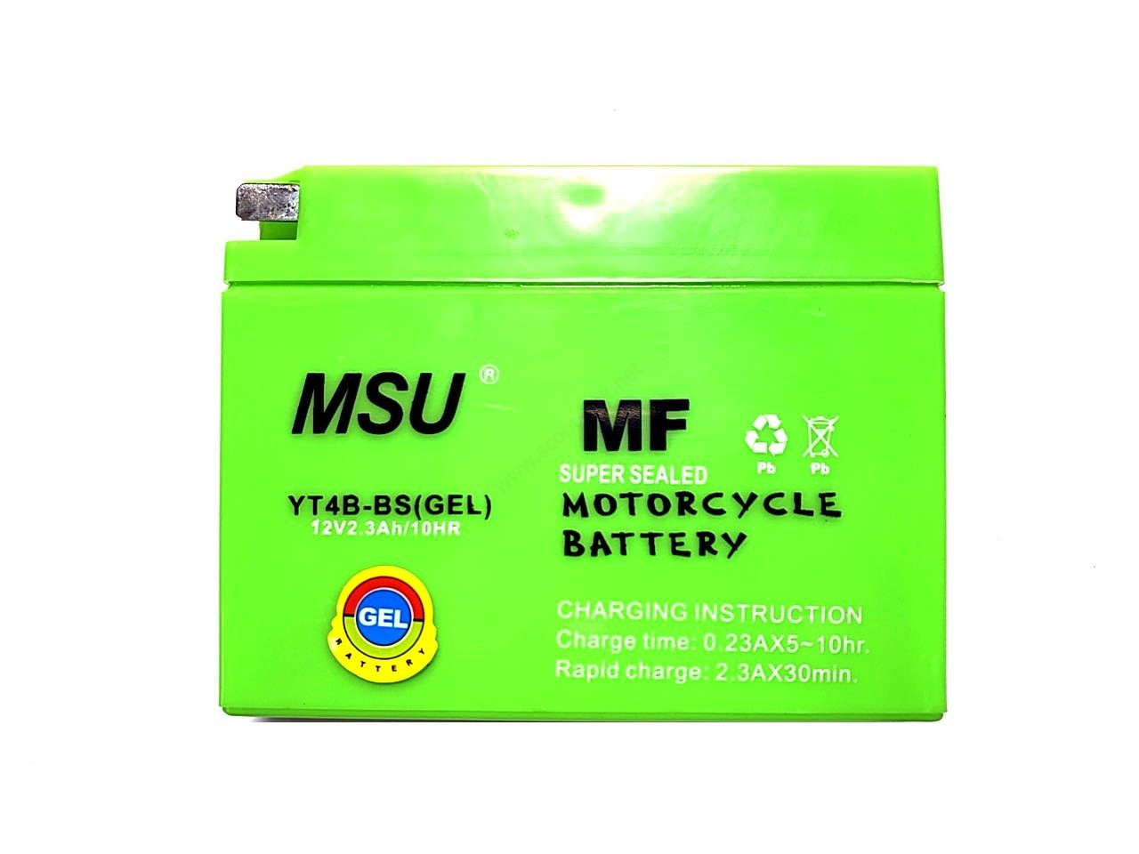 Акумулятор 12V 2,3 Ah YTR4B-BS 115/40/85 мм "таблетка" Suzuki, Yamaha