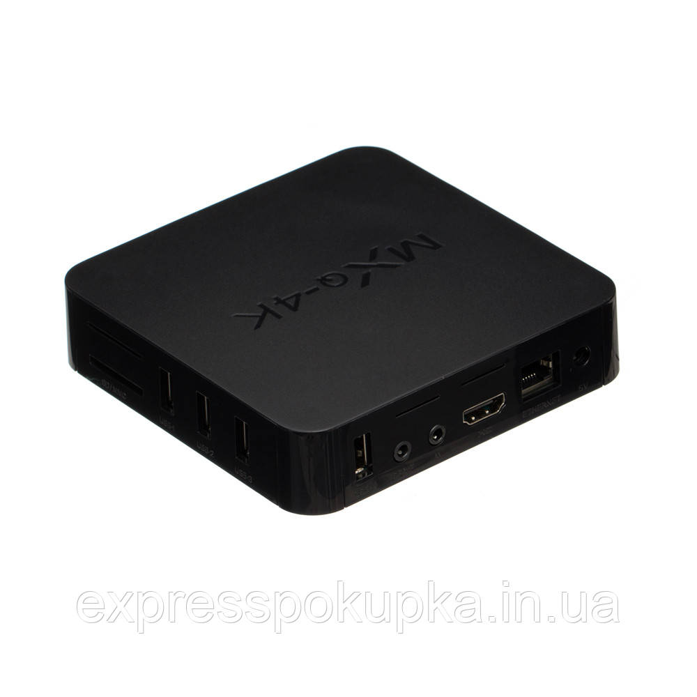 Смарт-ТВ-приставка AndroidTV BOX MXQ 4k 1GB/8GB Black