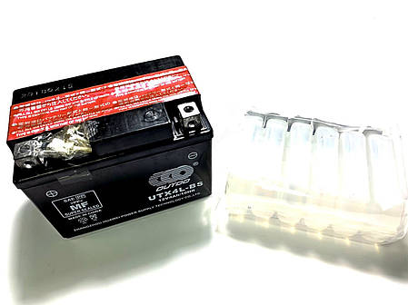 Акумулятор 12V 4Ah YTX4L-BS 110/70/85 мм (кислотний), фото 2