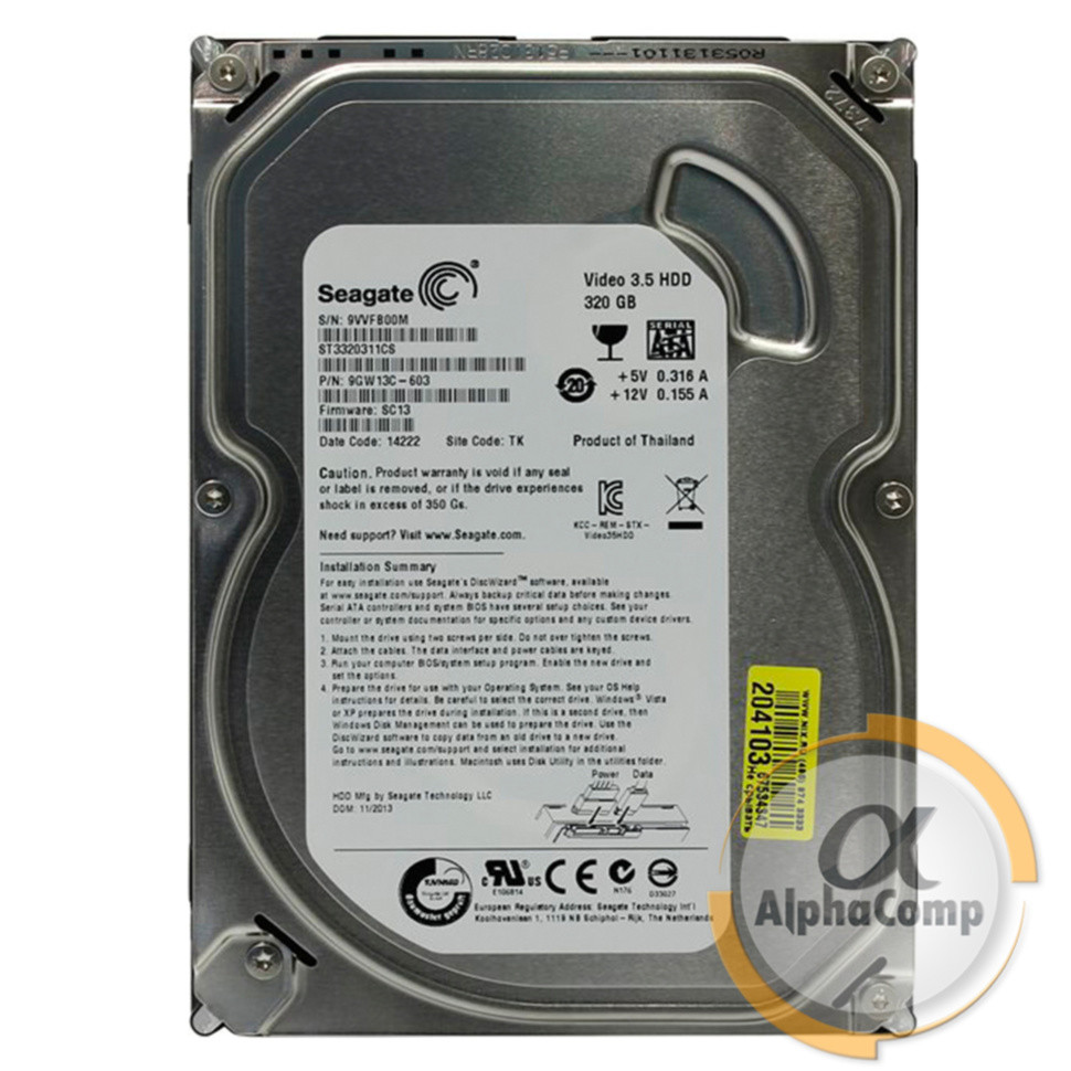 Жесткий диск 3.5" 320Gb Seagate ST3320310CS (8Mb/5900/SATAII) Ref