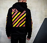 Худі Off White Eye, чорна, фото 3