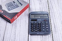 Калькулятор 12 розрядний Bossini NoBD-1203, 2 різновиди живлення, калькулятори електронні