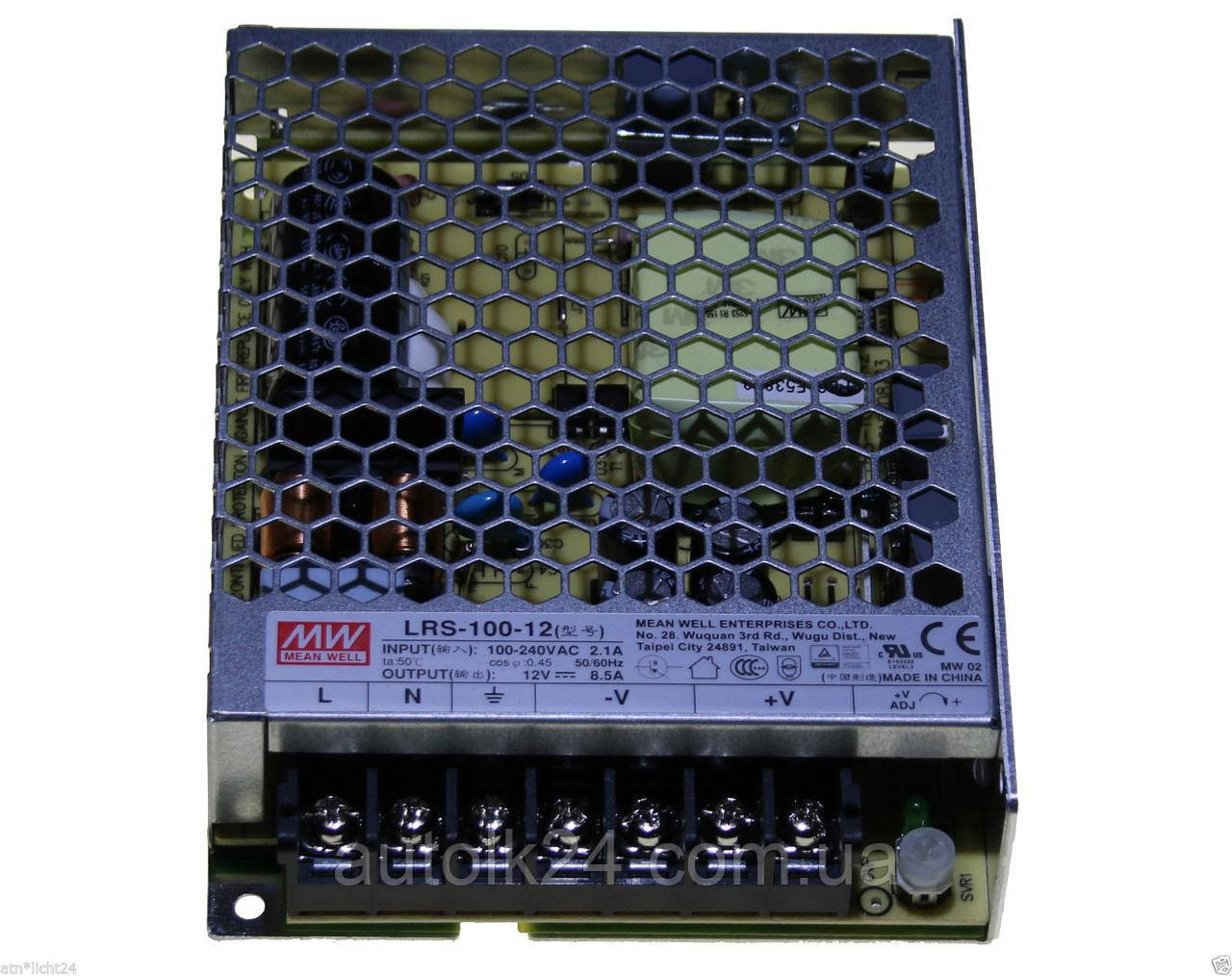 Блок живлення MW Mean Well LRS-100W-12V-8,5A