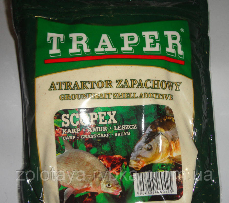 Атрактант сухий Traper 250 г (спекс- запах риби та фруктів)