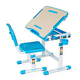 Комплект FunDesk Парта та стілець-трансформери Bambino Blue, фото 6