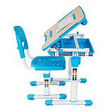 Комплект FunDesk Парта та стілець-трансформери Bambino Blue, фото 8