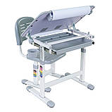 Комплект FunDesk Парта та стілець-трансформери Bambino Grey, фото 2