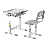 Дитяча парта зі стільчиком FunDesk Cantare Grey, фото 2