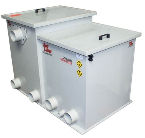 Комбінований барабанний фільтр для ставка (УЗВ) AquaKing Red Label Combi Drum 20/25 Basic 2, фото 1