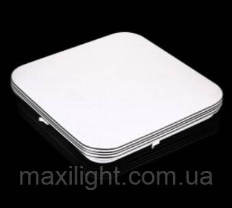 Стельовий Світильник світлодіодний (люстра) BIOM SMART 50W З ПУЛЬТОМ Д/У SML-S01-50 квадрат, фото 1