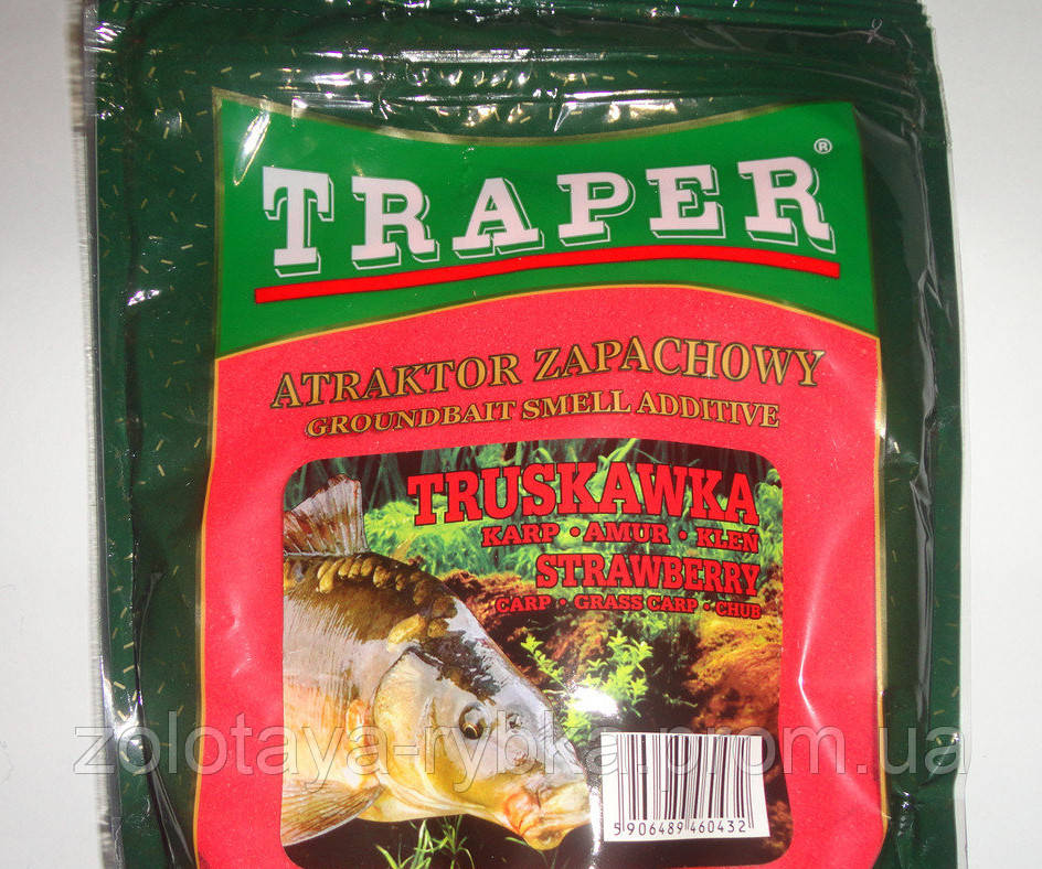 Атрактант сухий Traper 250 г (полуниця)