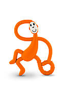 Іграшка-прорізувач Matchstick Monkey Танцювальна Мавпа жовтогаряча 14 см (MM-DMT-005)