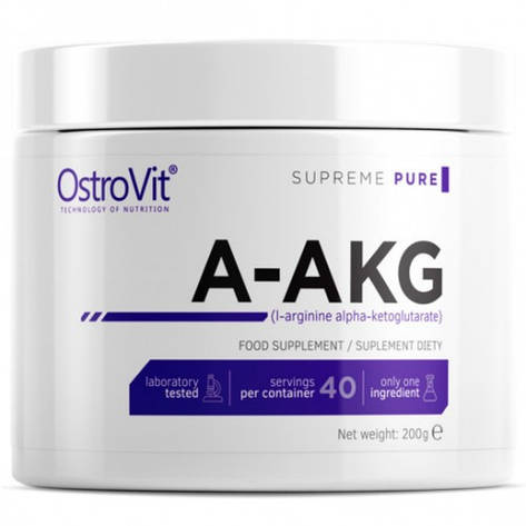 Амінокислоти А-АКГ OstroVit A-AKG 200 г Польща, фото 1