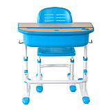 Комплект FunDesk Парта та стілець-трансформери Capri Blue, фото 8