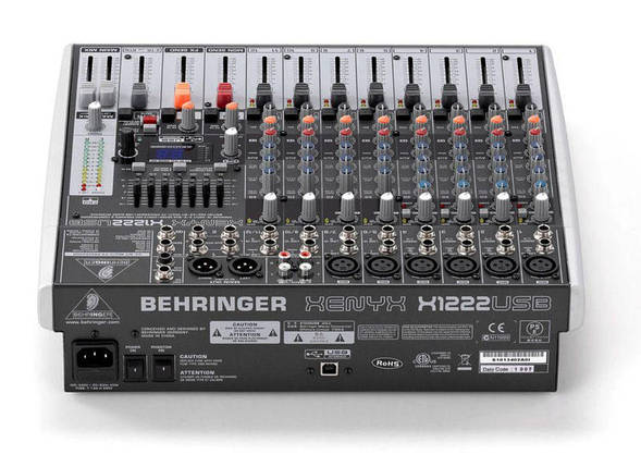 Компактний Мікшер Behringer XENYX X1222USB, фото 4