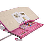 Комплект парта та стілець-трансформери FunDesk Lavoro Pink, фото 9