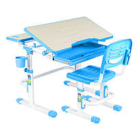 Комплект парта и стул-трансформеры FunDesk Lavoro Blue