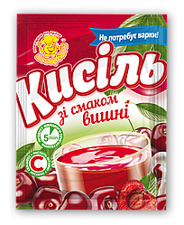 Кисіль зі смаком вишні 65 г.