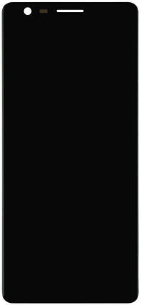Дисплейний модуль Nokia 3.1 Dual Sim (TA-1063) чорний, фото 2