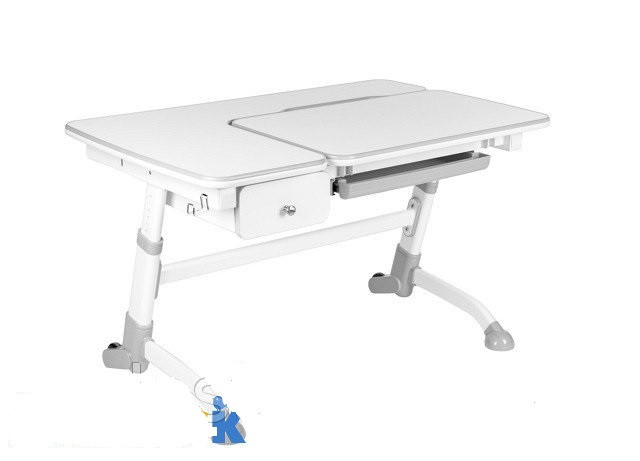 Дитячий стіл-трансформер FunDesk Amare with drawer Grey, фото 1