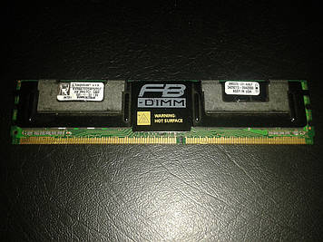 Модуль пам'яті Kingston, 2GB DDR2 667MHz, KVR667D2D4F5/2G, ECC, для сервера